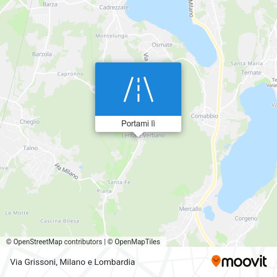 Mappa Via Grissoni