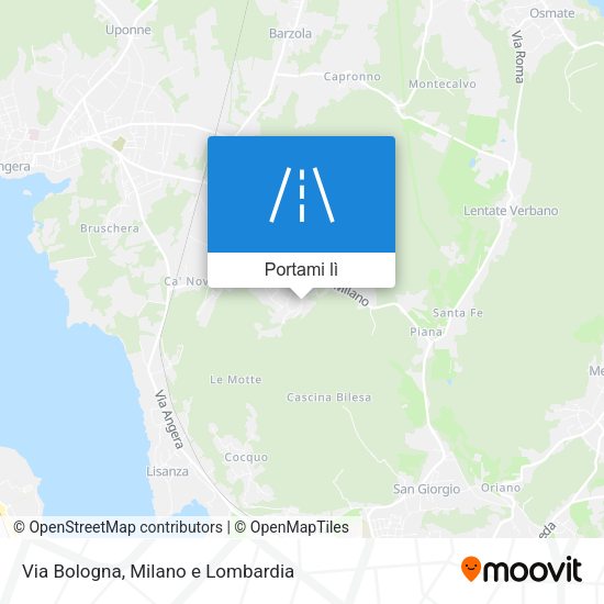 Mappa Via Bologna