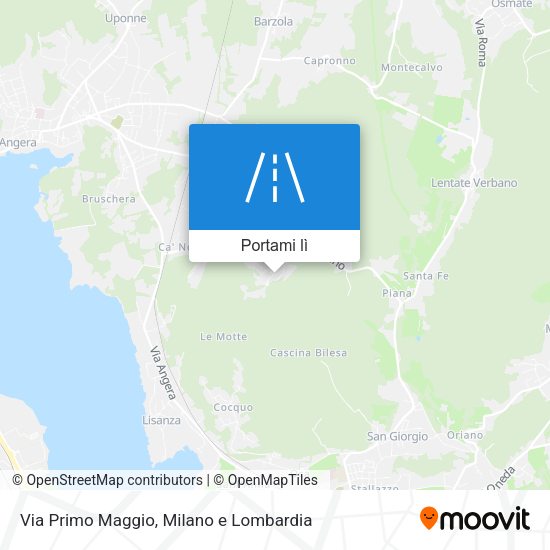 Mappa Via Primo Maggio