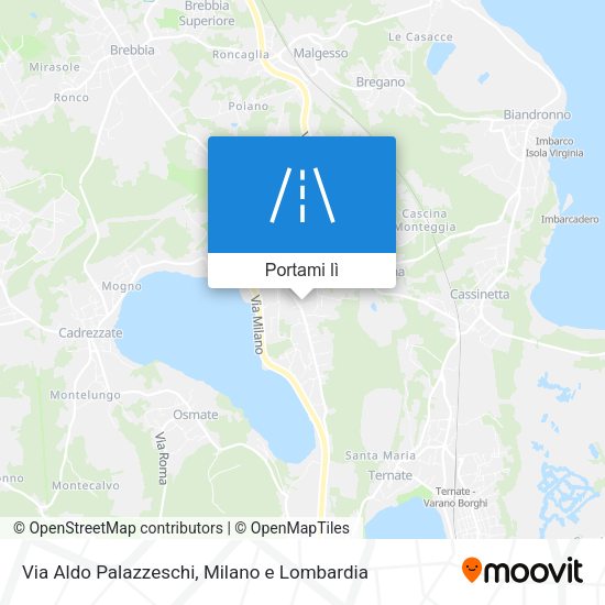 Mappa Via Aldo Palazzeschi