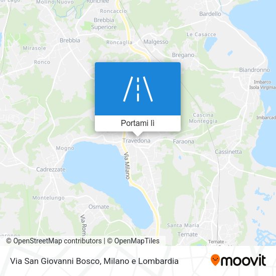 Mappa Via San Giovanni Bosco