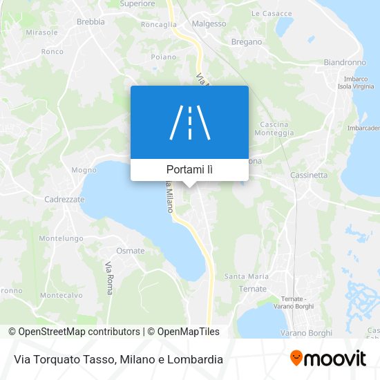 Mappa Via Torquato Tasso