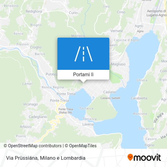 Mappa Via Prüssiána