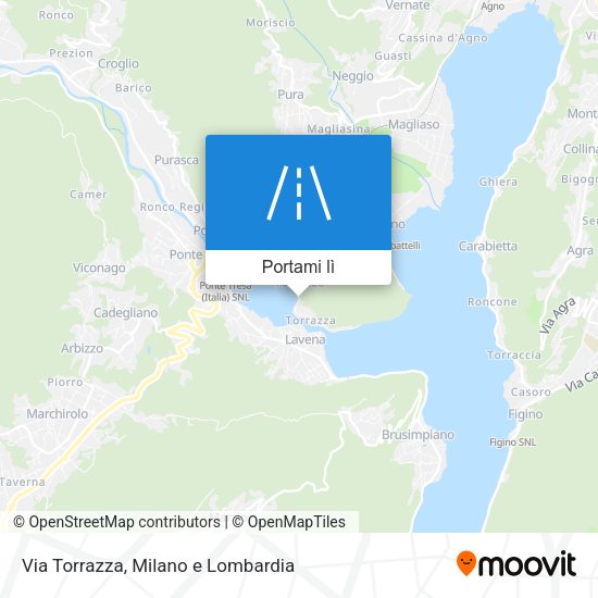 Mappa Via Torrazza