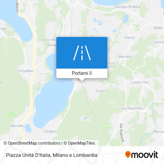 Mappa Piazza Unità D'Italia