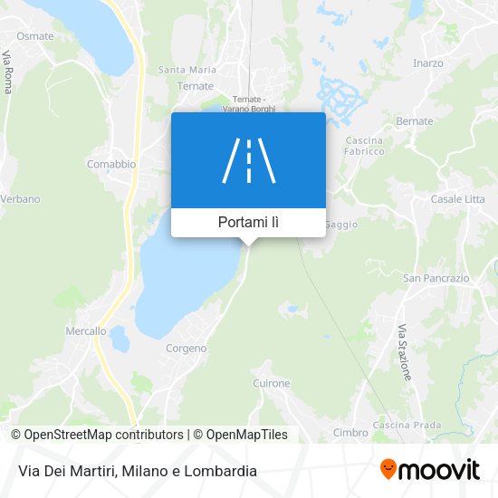 Mappa Via Dei Martiri