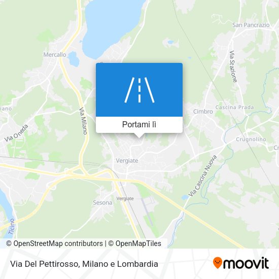 Mappa Via Del Pettirosso