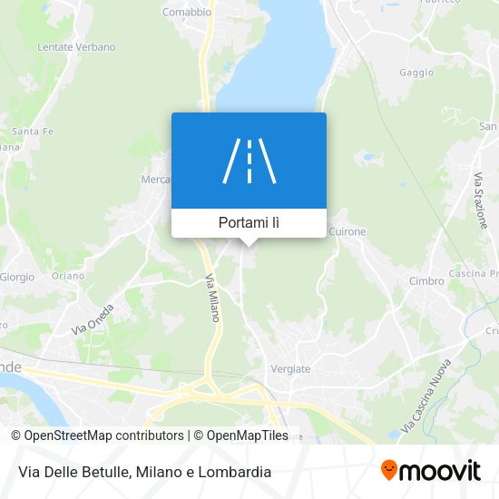 Mappa Via Delle Betulle