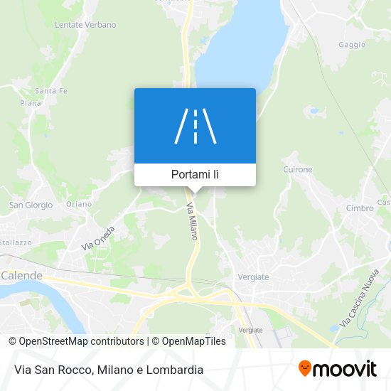 Mappa Via San Rocco