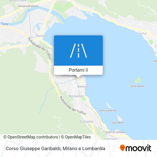 Mappa Corso Giuseppe Garibaldi