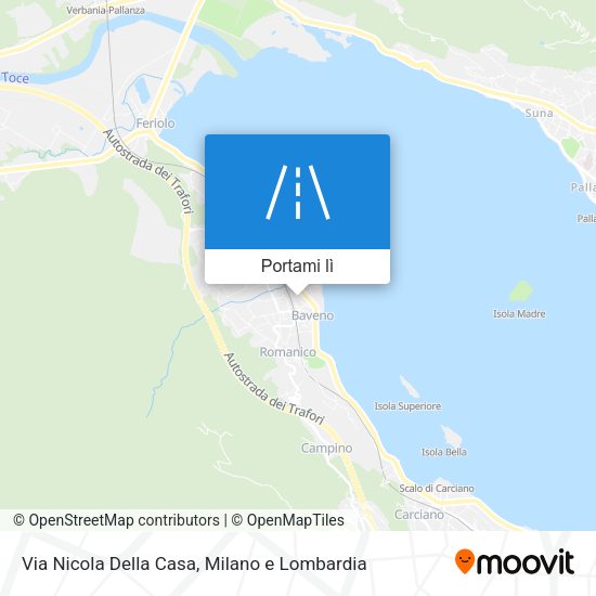 Mappa Via Nicola Della Casa