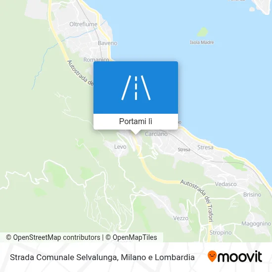 Mappa Strada Comunale Selvalunga