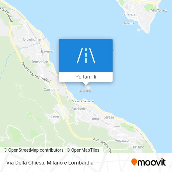 Mappa Via Della Chiesa