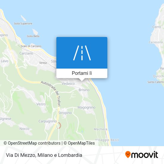 Mappa Via Di Mezzo