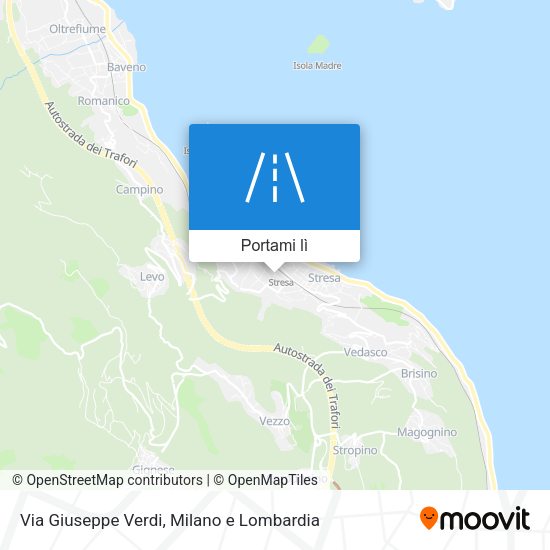 Mappa Via Giuseppe Verdi