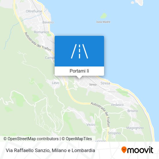 Mappa Via Raffaello Sanzio