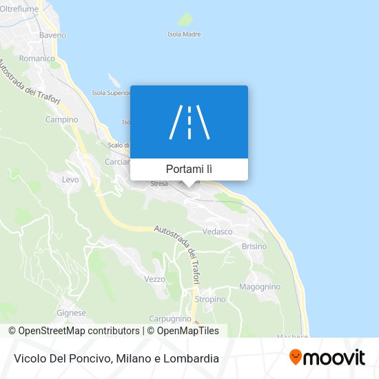 Mappa Vicolo Del Poncivo