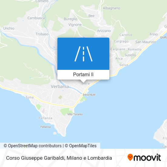 Mappa Corso Giuseppe Garibaldi