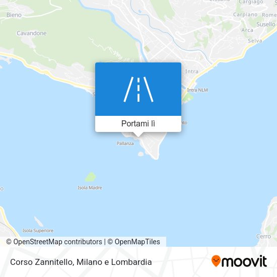 Mappa Corso Zannitello