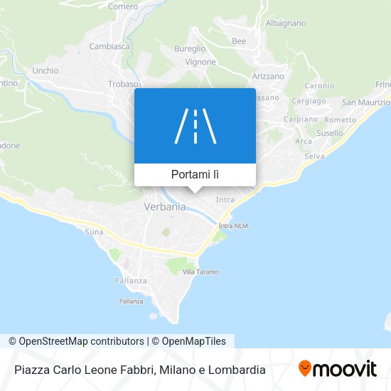 Mappa Piazza Carlo Leone Fabbri