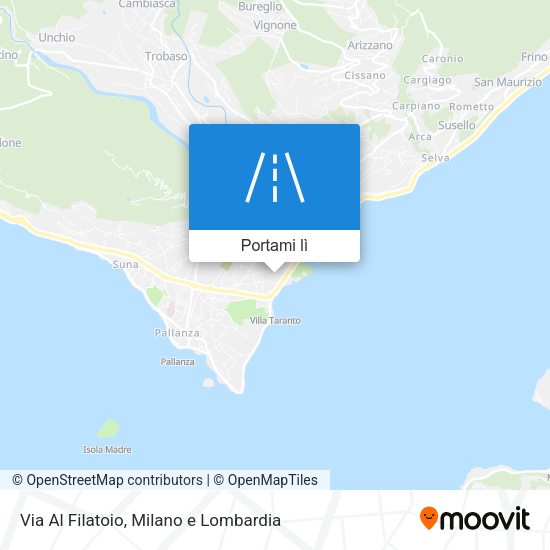 Mappa Via Al Filatoio