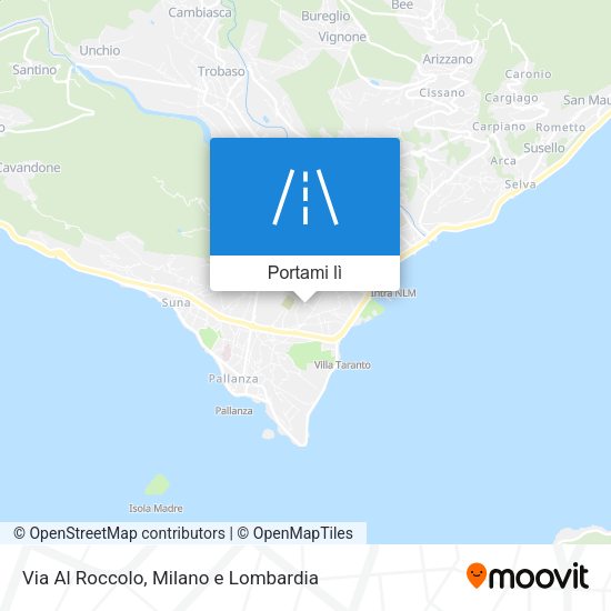 Mappa Via Al Roccolo