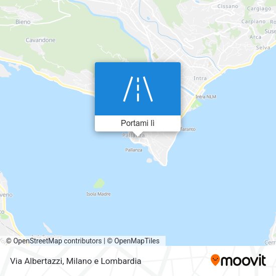 Mappa Via Albertazzi