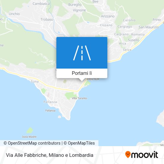 Mappa Via Alle Fabbriche