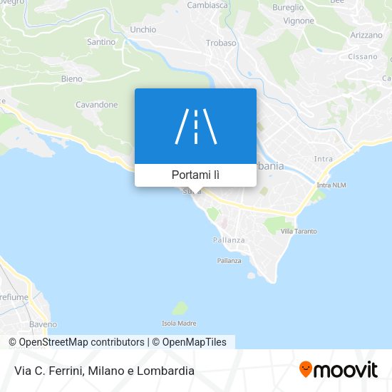 Mappa Via C. Ferrini