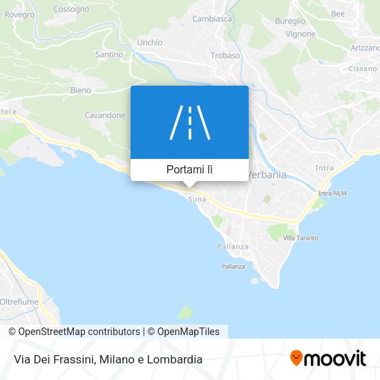 Mappa Via Dei Frassini