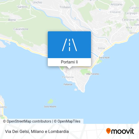 Mappa Via Dei Gelsi