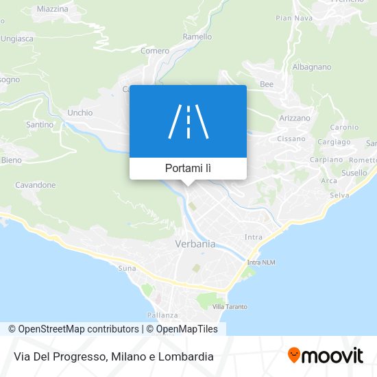 Mappa Via Del Progresso