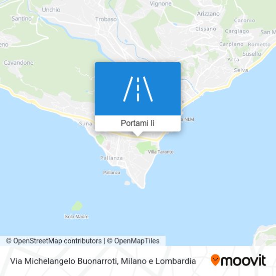 Mappa Via Michelangelo Buonarroti