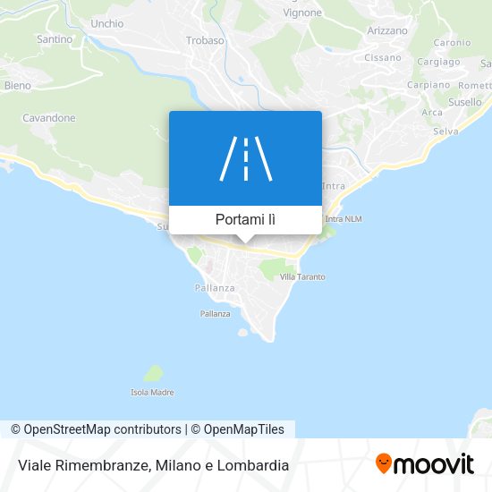 Mappa Viale Rimembranze