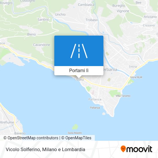 Mappa Vicolo Solferino