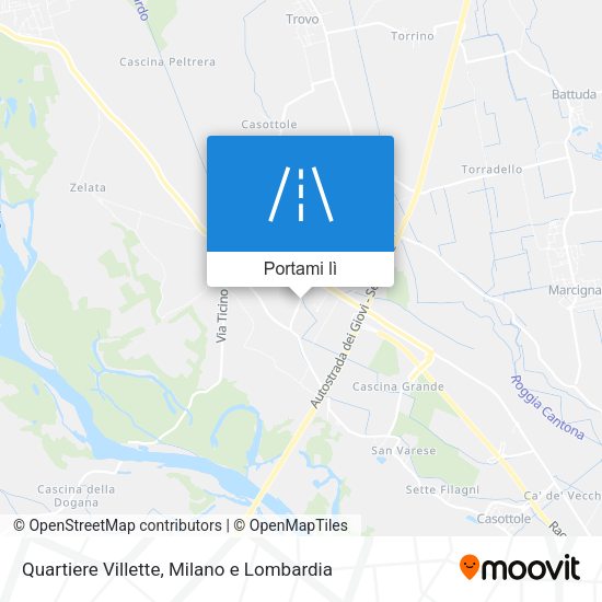Mappa Quartiere Villette