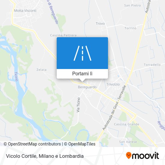 Mappa Vicolo Cortile