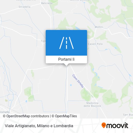 Mappa Viale Artigianato