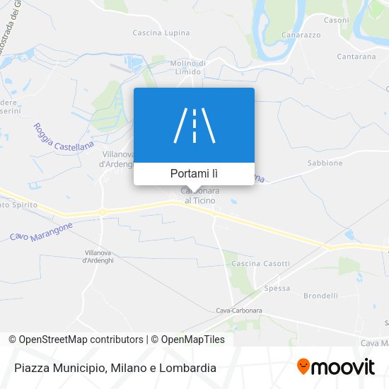 Mappa Piazza Municipio