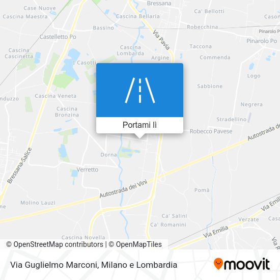 Mappa Via Guglielmo Marconi