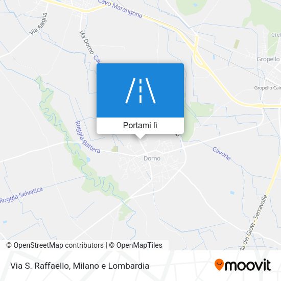 Mappa Via S. Raffaello
