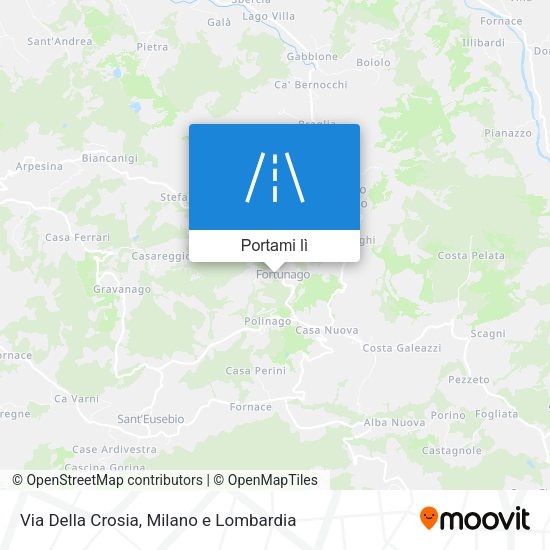 Mappa Via Della Crosia