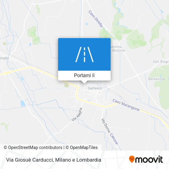 Mappa Via Giosuè Carducci