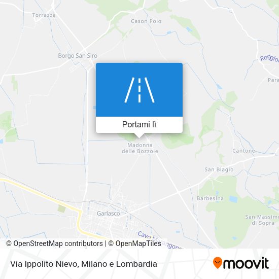 Mappa Via Ippolito Nievo