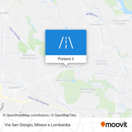Mappa Via San Giorgio