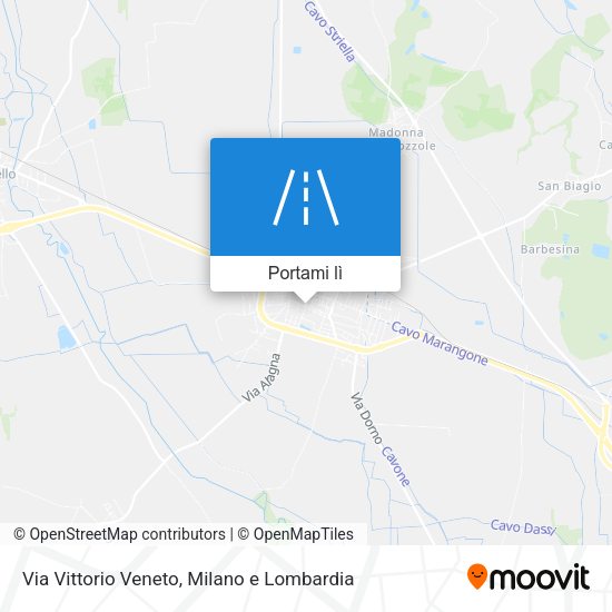 Mappa Via Vittorio Veneto