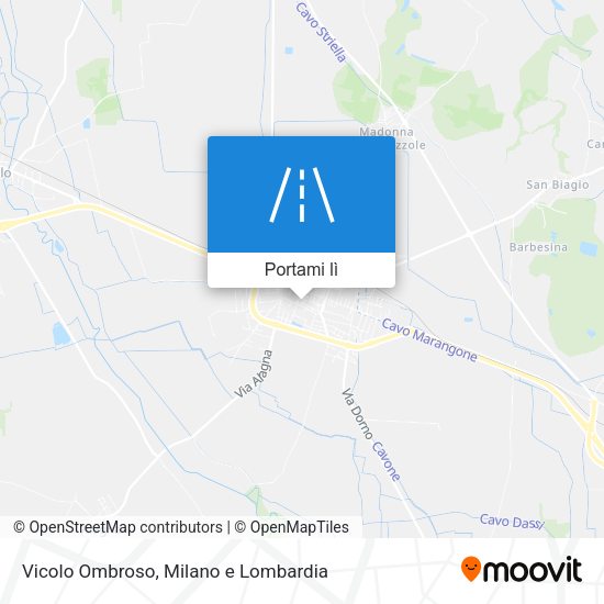 Mappa Vicolo Ombroso