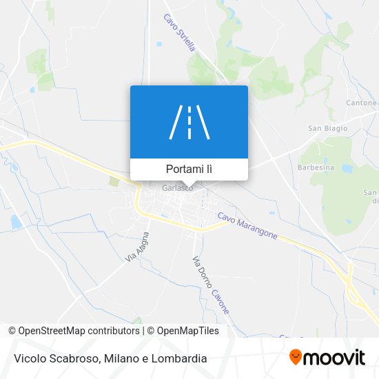 Mappa Vicolo Scabroso