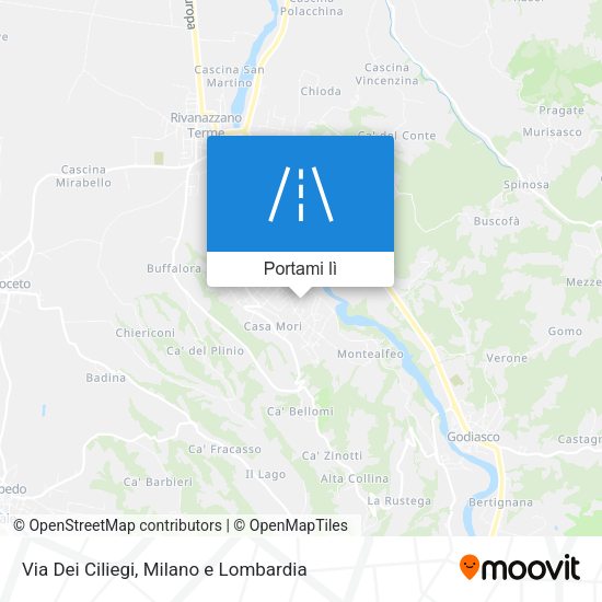Mappa Via Dei Ciliegi