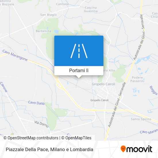 Mappa Piazzale Della Pace